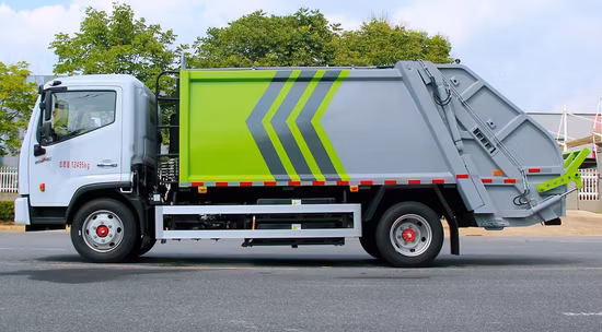 Fabriklieferung eines neuen Energiefahrzeugs mit elektrischem Müllwagen zum Verkauf